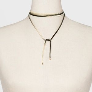 Women's Wrap Choker Velvet Ombre